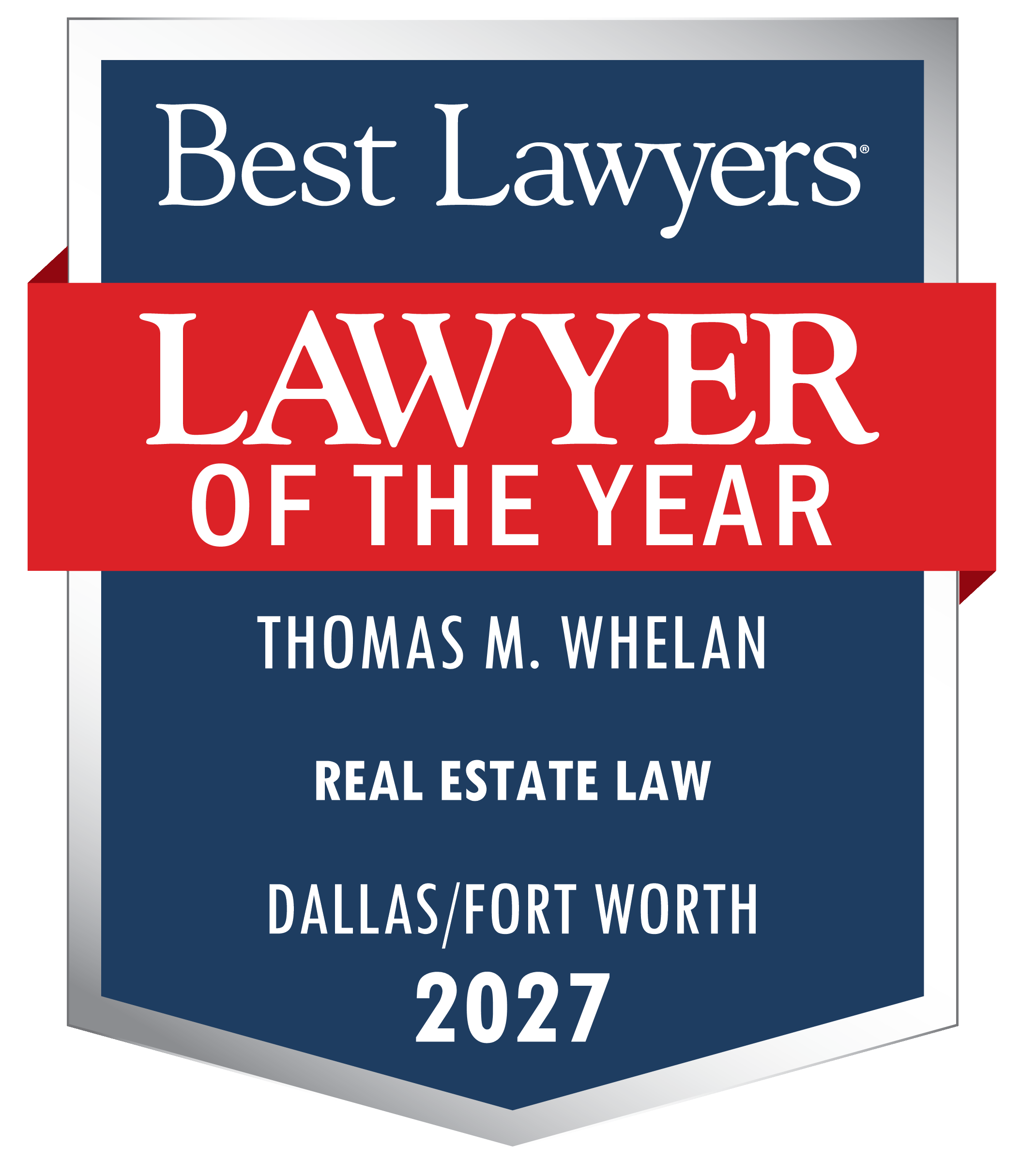 Best Lawyers - Lawyer of the Year - 2027