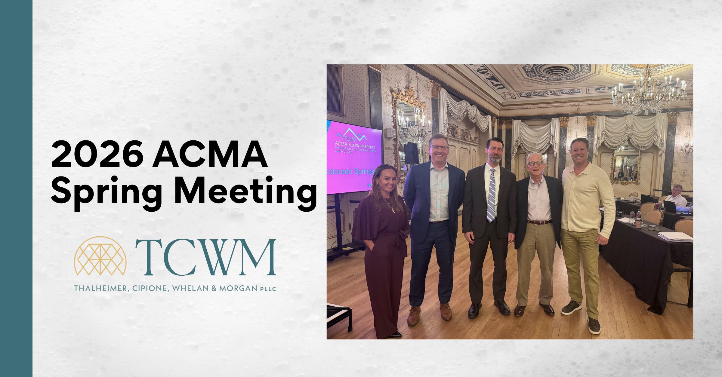 TCWM - 2026 ACMA Spring Meeting